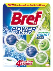 Produse Curățenie & Întreținere - Odorizant toaletă Bref Power Aktiv Pine 50 g