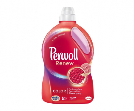 Detergenți și balsam de rufe - PERWOLL DETERGENT LICHID 2.97L, RENEW COLOR, 54 SPALARI