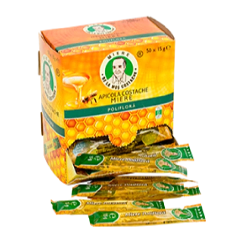 Zahăr și îndulcitori - MIERE POLIFLORA MOS C, 50X15 GR