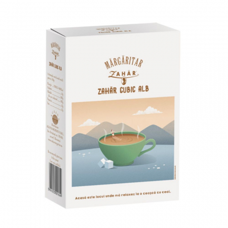 Zahăr și îndulcitori - MARGARITAR ZAHAR CUBIC ALB, 1 KG