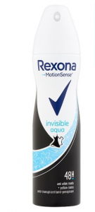 Deodorante și antiperspirante - Deodorant antiperspirant spray Rexona Invisible Aqua, 150 ml