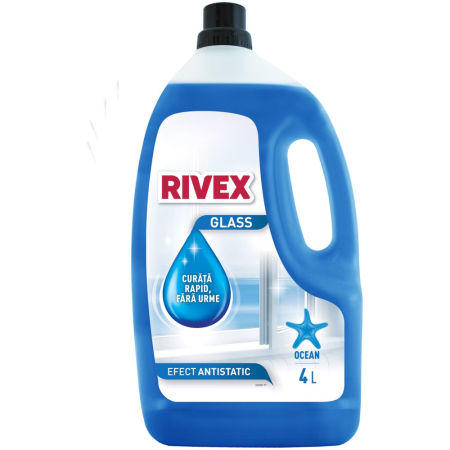 Soluții de curățare - RIVEX SOLUTIE GEAMURI, OCEAN, 4L