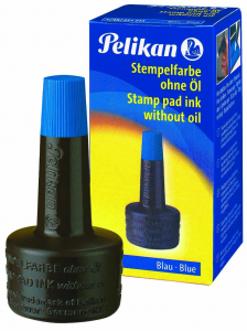 Tuș & more - Tuș stampile PELIKAN Albastru, 28 ml