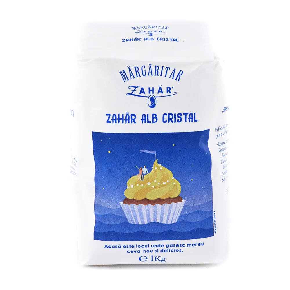 Zahăr și îndulcitori - MARGARITAR ZAHAR ALB CRISTAL,1 KG