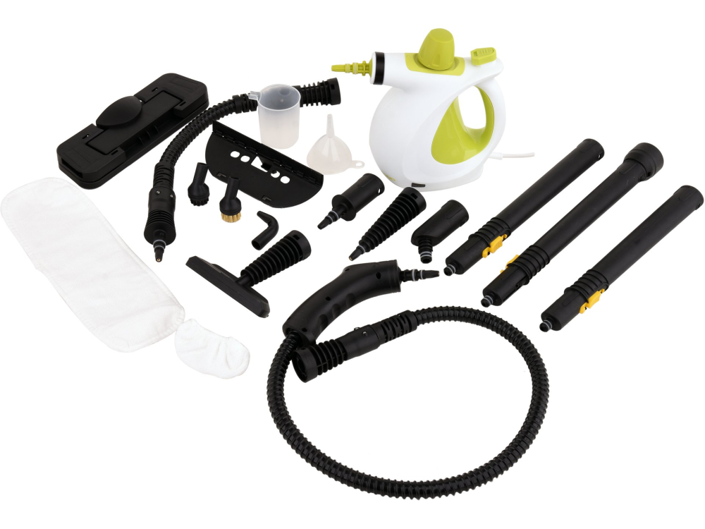 STEAM CLEANER 900-1050W WITH 17 ACCESSORIES [10]