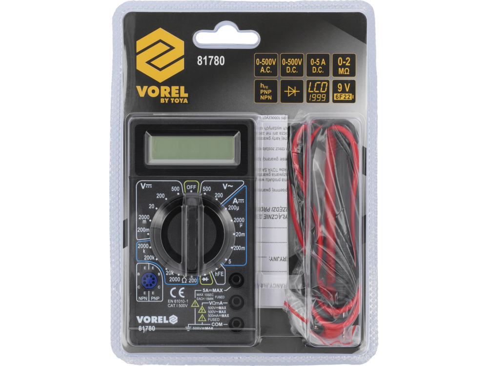 DIGITAL UNIVERSAL MULTIMETER [6]