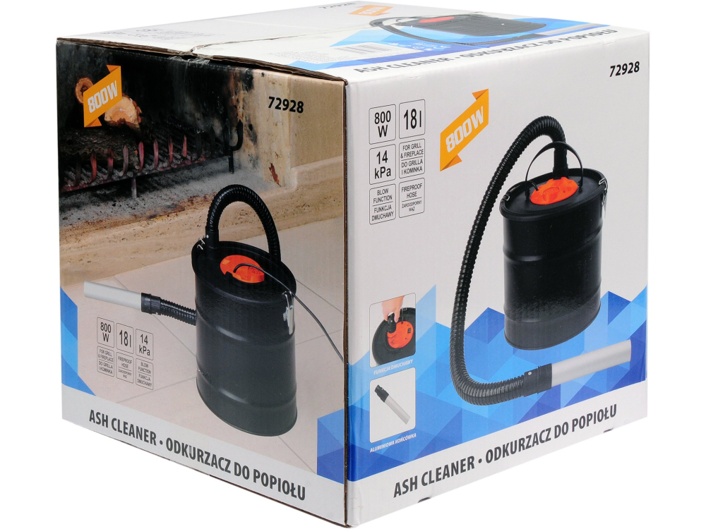 POWER ASH CLEANER 18L 800W [2]