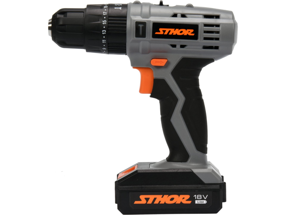 IMPACT DRILL DRIVER 18V, 24 NM - BATTERY 1.3 AH [2]