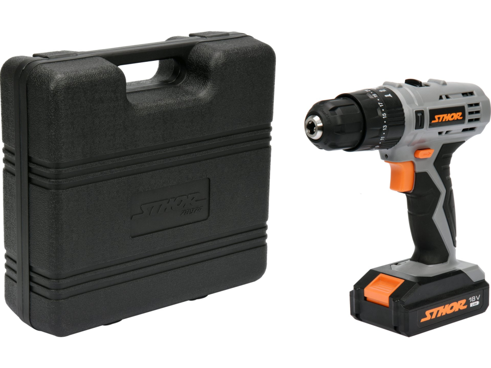 IMPACT DRILL DRIVER 18V, 24 NM - BATTERY 1.3 AH [5]