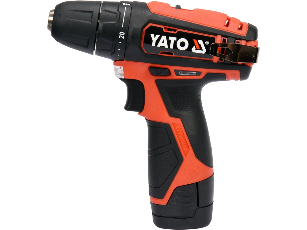 DRILL DRIVER 12V, SET WITH BITS AND DRILLS - BATTERY 2 AH [2]