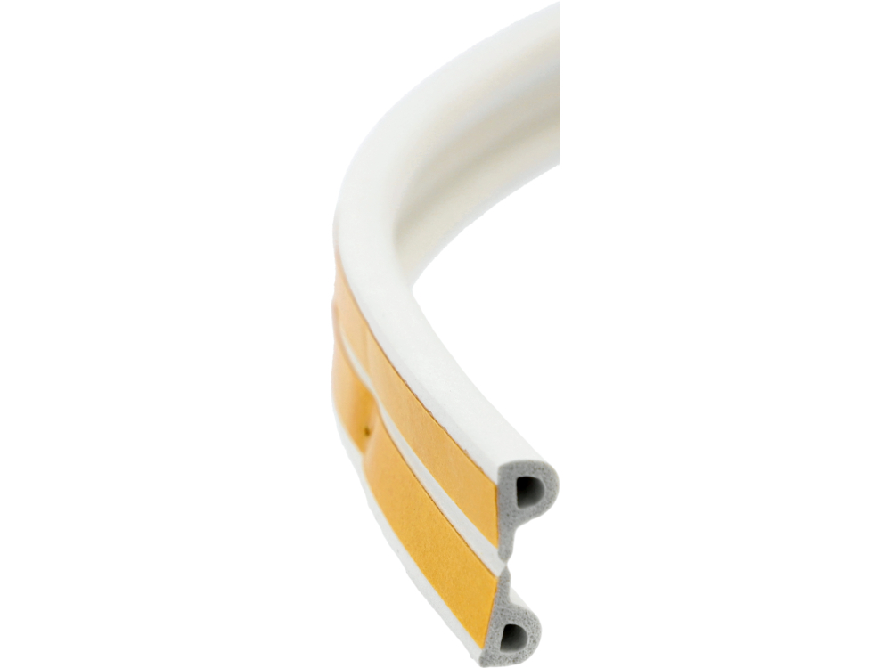 SEAL FOR WINDOWS AND DOORS EPDM TYPE P WHITE 100M [2]
