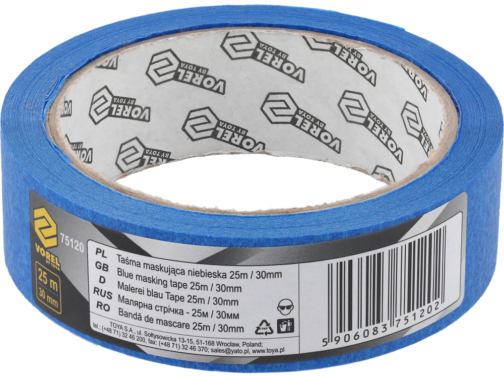 BLUE MASKING TAPE 25M/30MM [3]