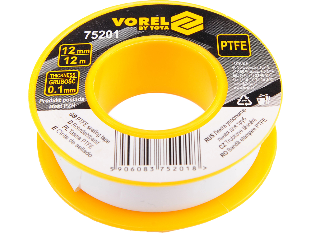 PTFE TAPE 12MX12MMX0.1MM [2]
