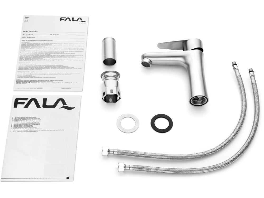 BASIN MIXER 'STEELY 2' [3]