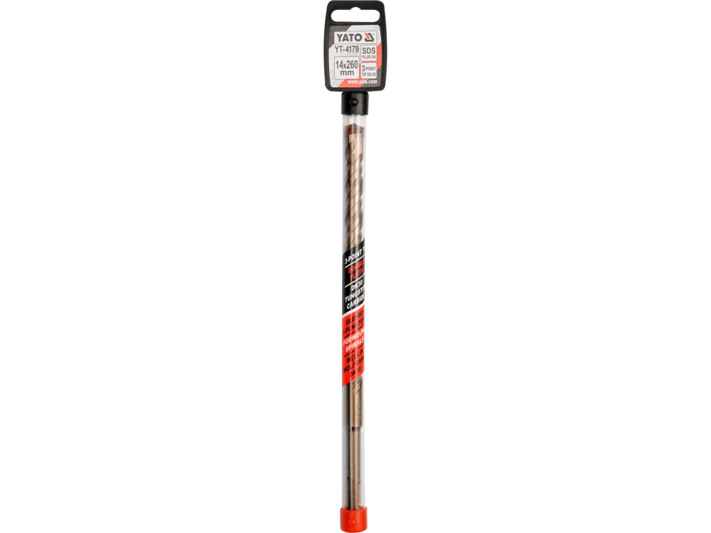 MASONRY DRILL BIT 14X260 MM SDS PLUS 3-POINT [2]
