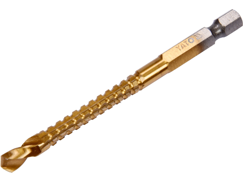 SAW DRILL 6,5MM HSS-TIN HEX [2]