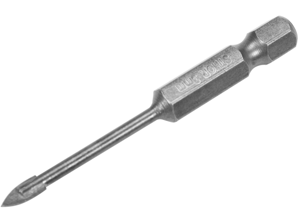GLASS AND TILE DRILL WITH HEX SHANK 3MM [2]