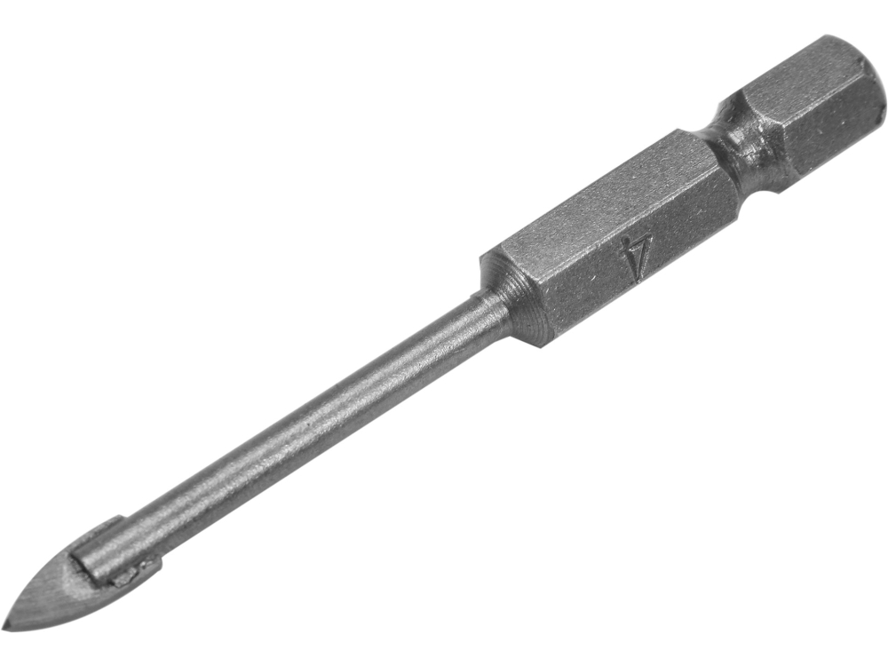 GLASS AND TILE DRILL WITH HEX SHANK 4MM [2]
