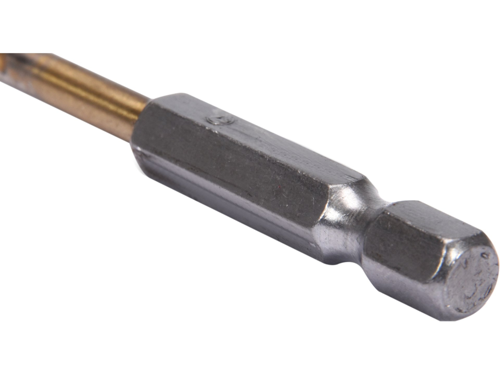 METAL DRILL WITH HEX SHANK 4,0MM TITAN [2]
