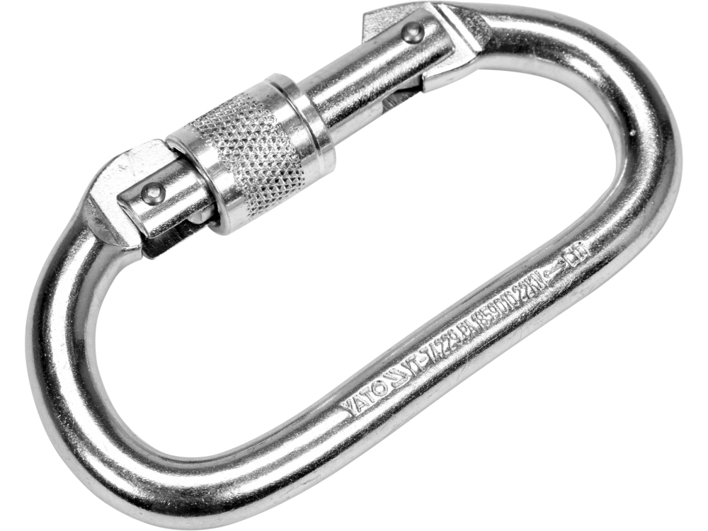 STEEL SCREW GATE KARABINER [2]