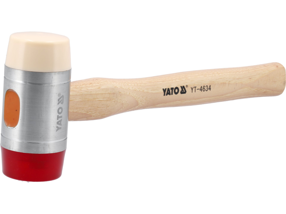 PU / NYLON HEADS MALLET WITH WOODEN HANDLE [2]