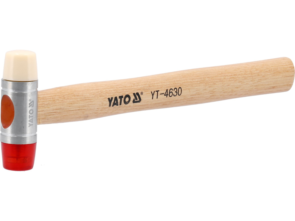 PU / NYLON HEADS MALLET WITH WOODEN HANDLE [2]
