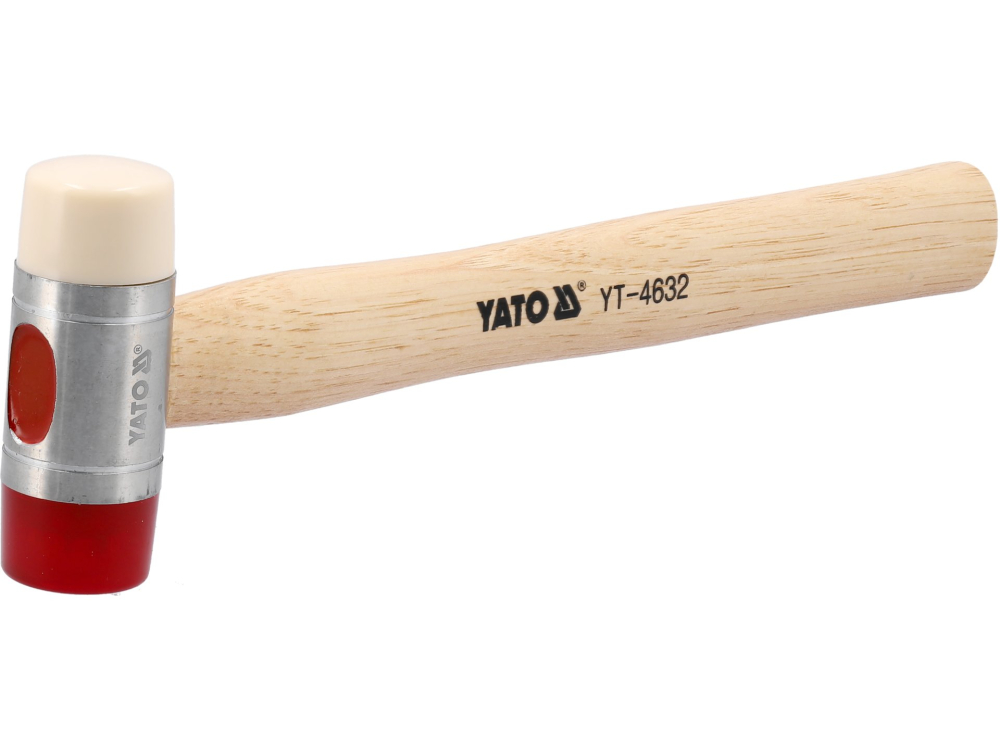 PU / NYLON HEADS MALLET WITH WOODEN HANDLE [2]