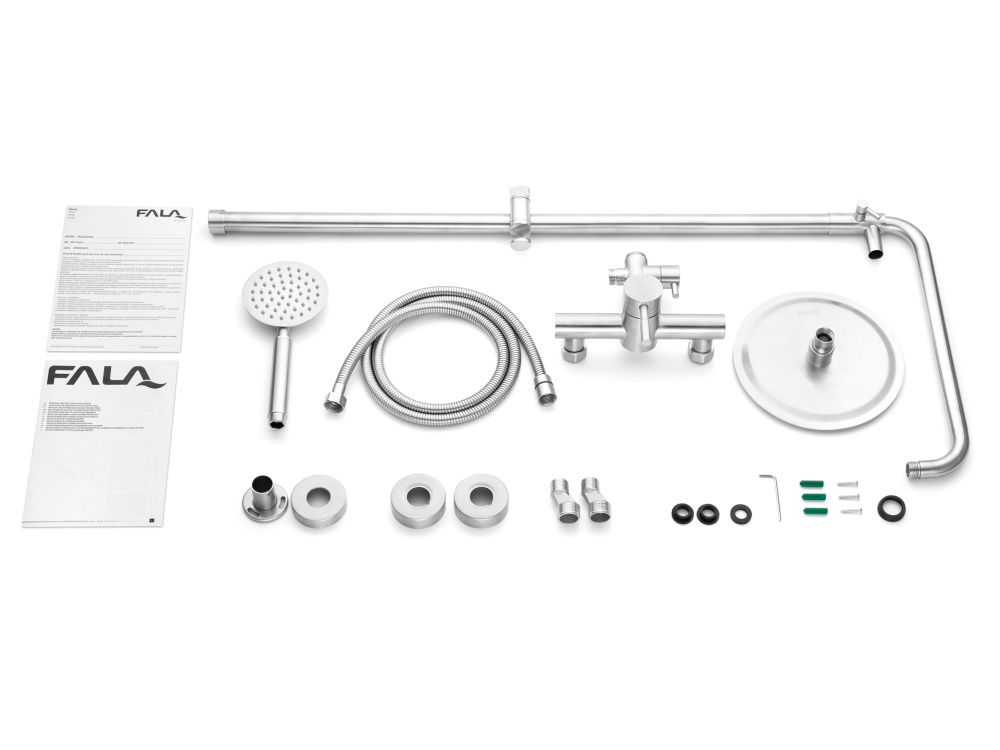 SHOWER COLUMN 'STEELY 1' [6]