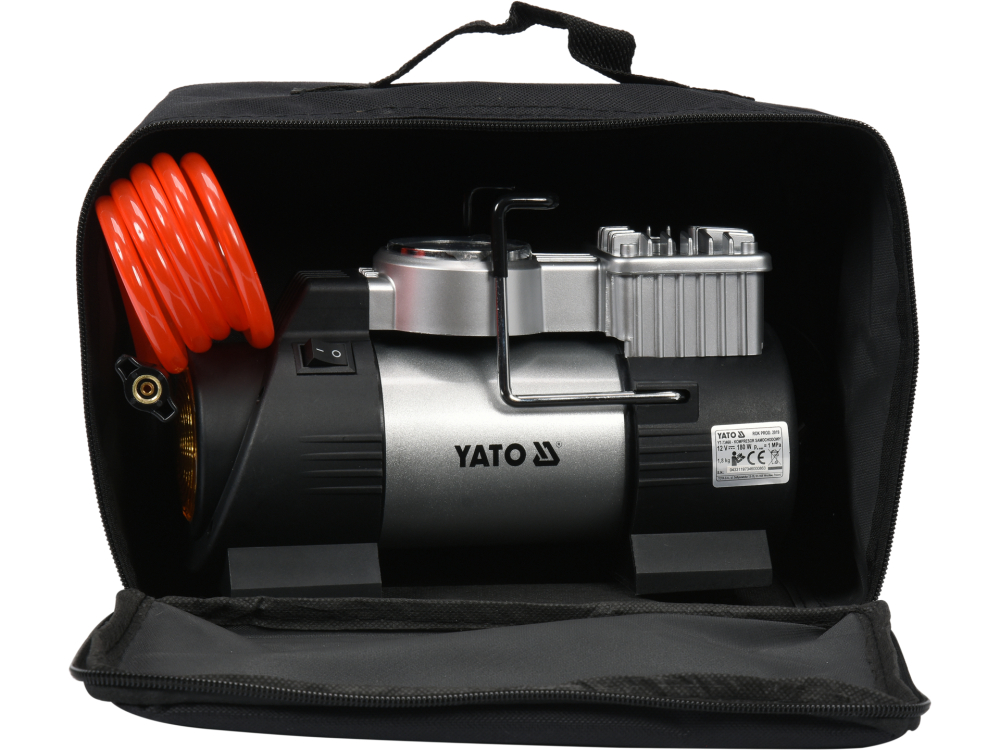 CAR AIR COMPRESSOR WITH LED LIGHT 180W [6]