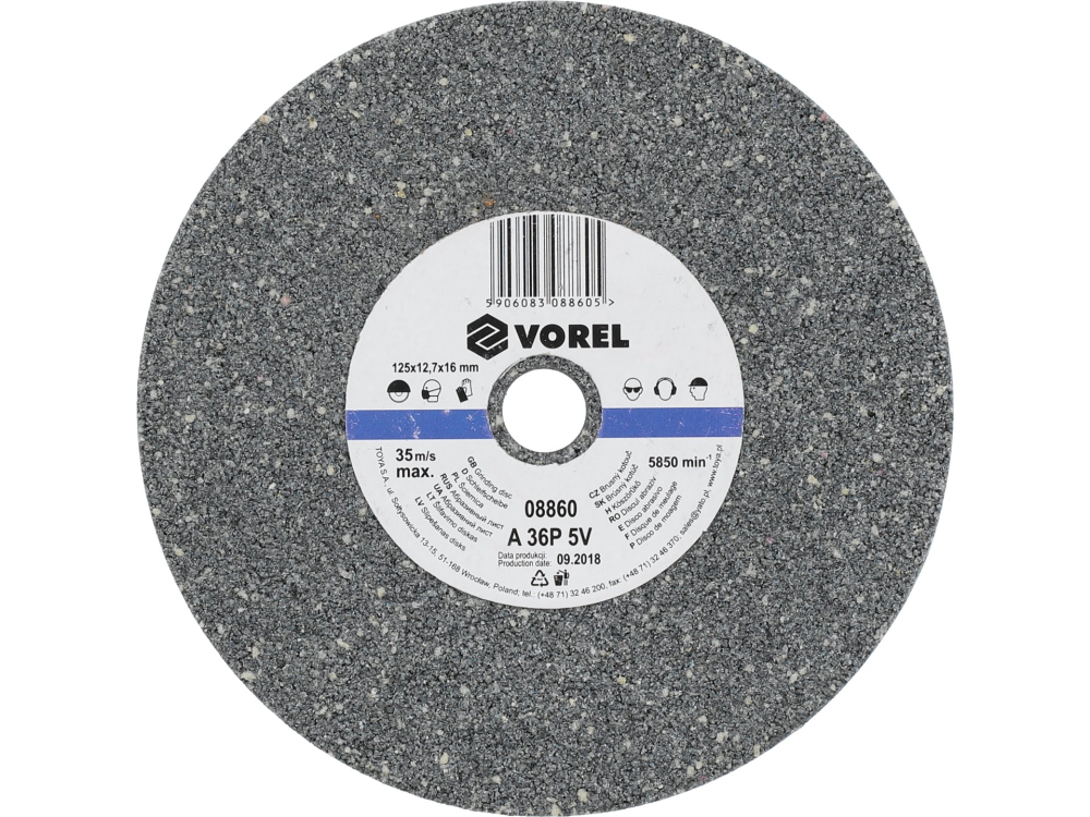 GRINDING DISC FOR BENCH GRINDER [2]
