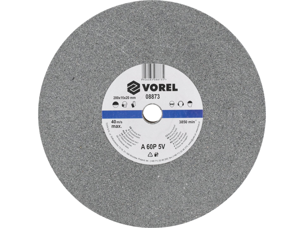 GRINDING DISC FOR BENCH GRINDER [2]