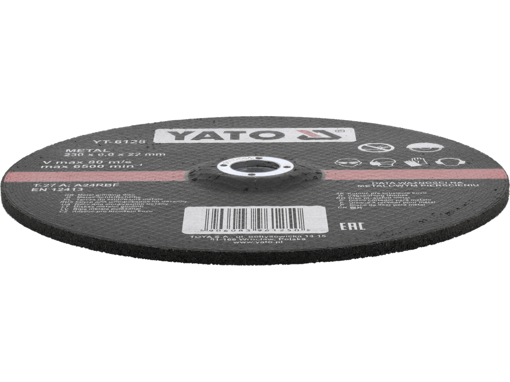 METAL GRINDING DISC 230X6.0X22 MM [3]
