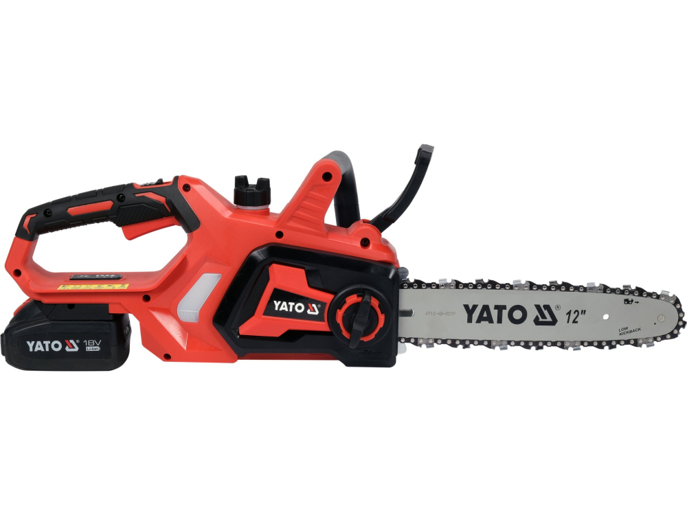 CHAINSAW 18V, GUIDE BAR 12'', 6.5 M/S - BATTERY 2 AH [2]