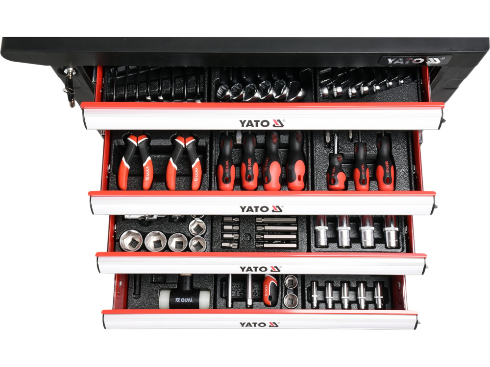 ROLLER CABINET WITH TOOLS INSERT, 177PCS [4]