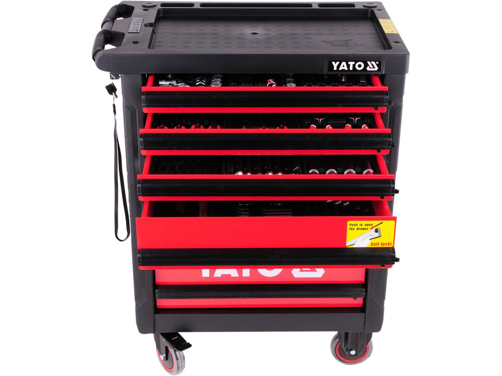 SERVICE TOOL CABINET WITH TOOLS, 6 DRAWERS 177PCS [9]