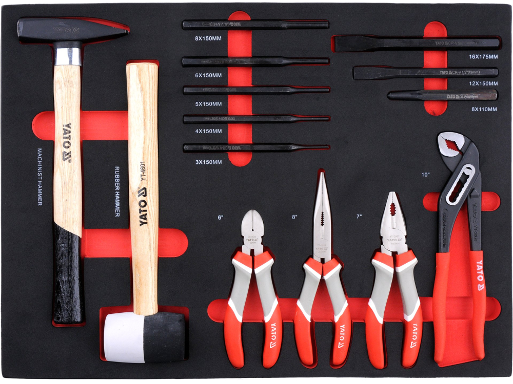 SERVICE TOOL CABINET WITH TOOLS, 7 DRAWERS 211PCS [8]