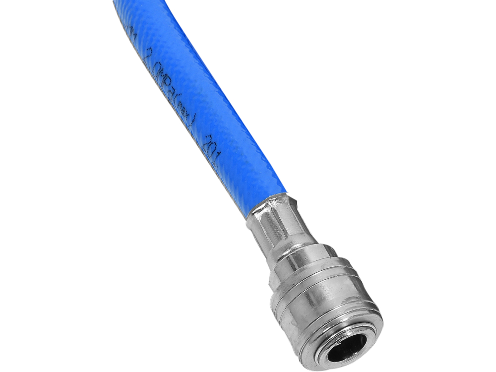 PVC AIR HOSE WITH COUPLING 8MM X 10M BLUE [2]