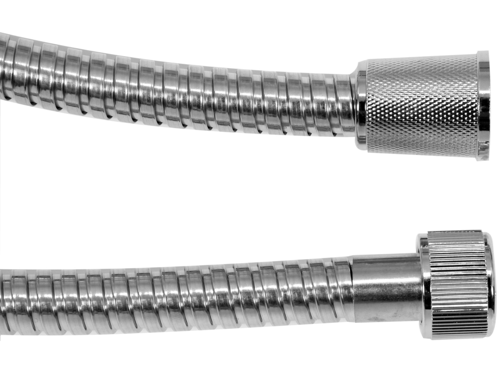 SHOWER HOSE 1.5M DOUBLE LOCK POLISHED [2]