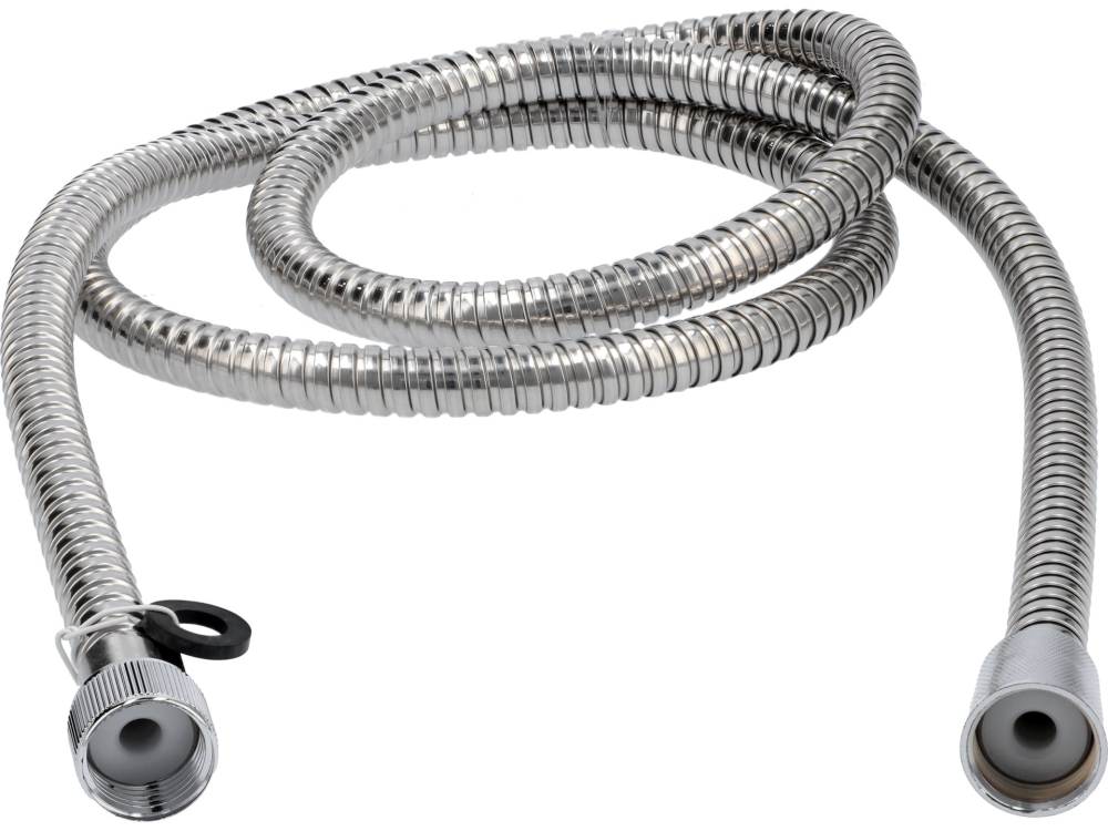 SHOWER HOSE 1.75M DOUBLE LOCK POLISHED [2]