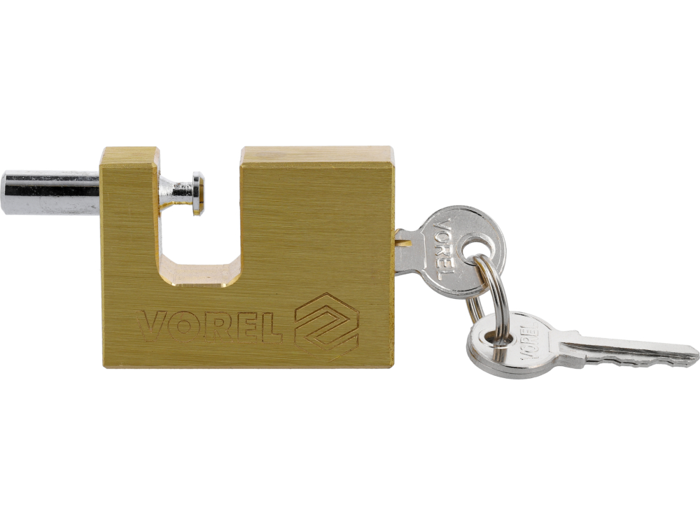 RECTANGULAR BRASS PADLOCK [3]