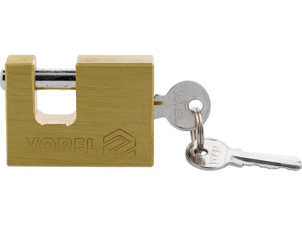RECTANGULAR BRASS PADLOCK [4]