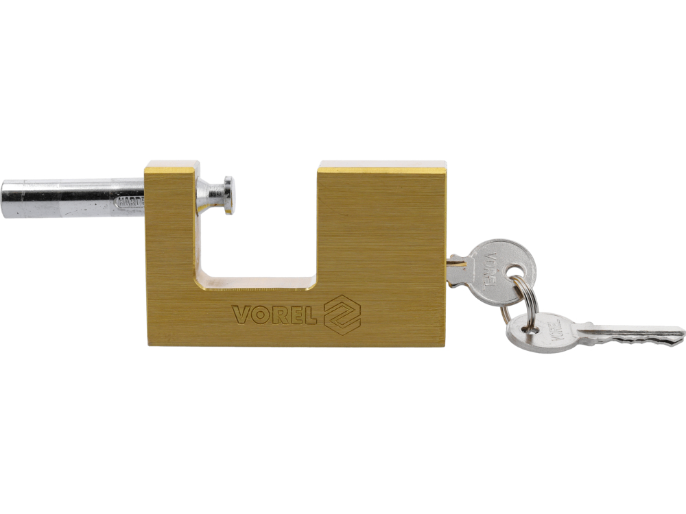 RECTANGULAR BRASS PADLOCK [4]
