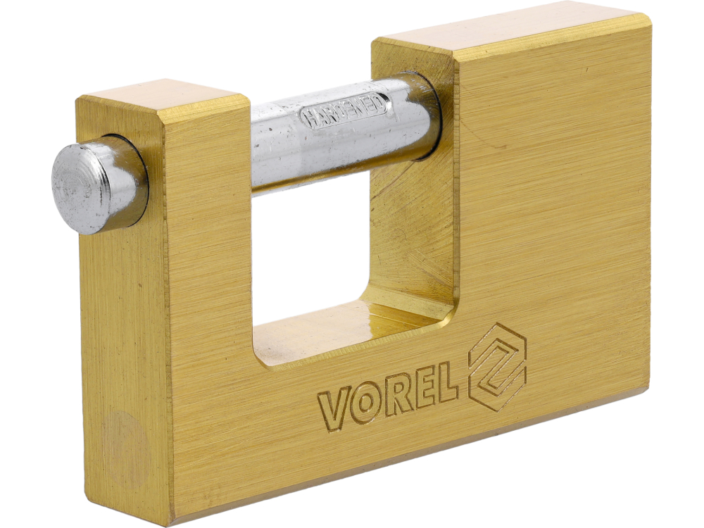 RECTANGULAR BRASS PADLOCK [2]