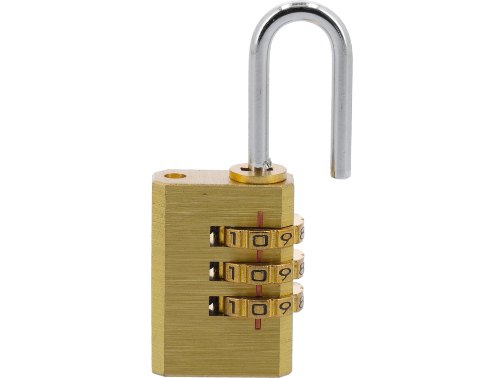 BRASS COMBINATION PADLOCK [3]