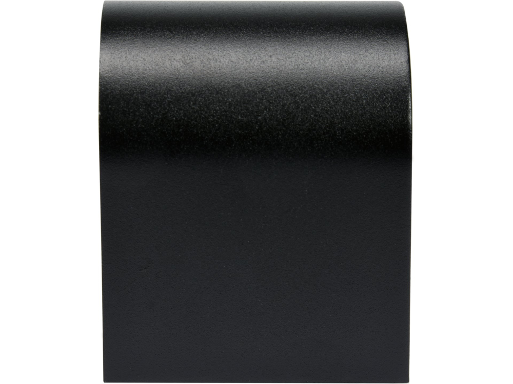 OUTDOOR WALL LAMP BLACK ALUMINIUM 1XGU10 HALF OVAL [2]