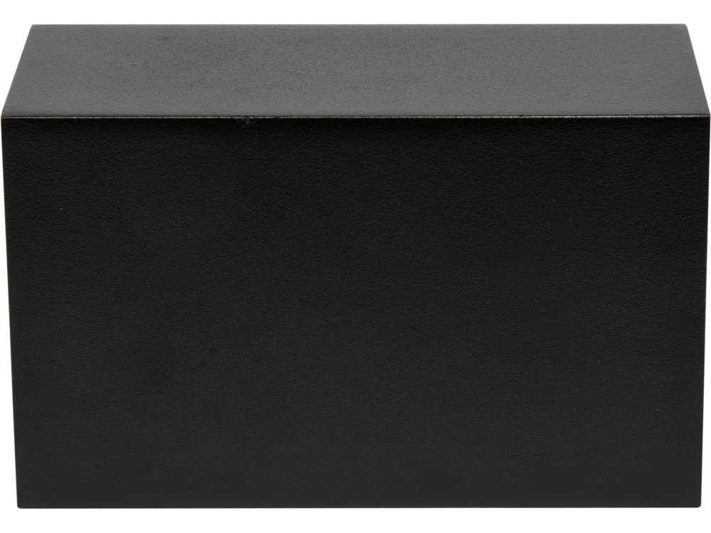 OUTDOOR WALL LAMP BLACK ALUMINIUM 2XGU10 SQUARE [2]