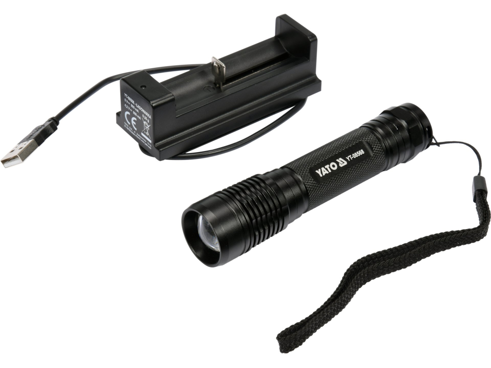FLASHLIGHT 6W RECHARGEABLE [2]