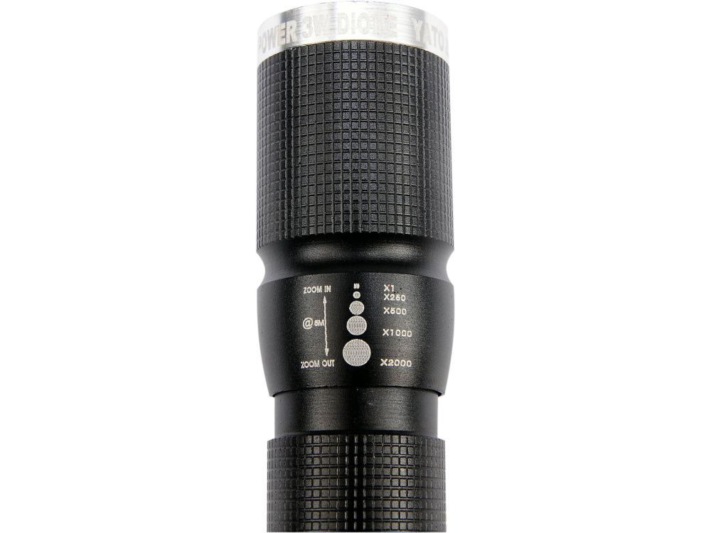 METAL TORCH WITH LED DIODE, 100X25MM [5]