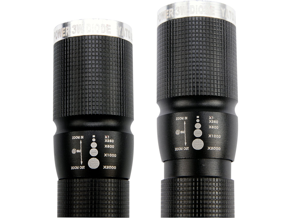 METAL TORCH WITH LED DIODE, 100X25MM [4]