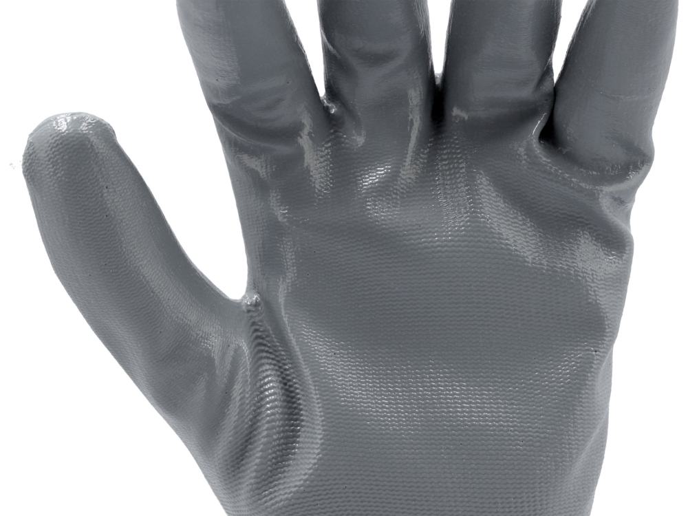 WORKING GLOVES, OIL PROOF WHITE, 10'' [6]